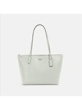 Authentic Coach Zip Top Tote Bag